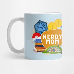 Nerdy Mom Design Mug